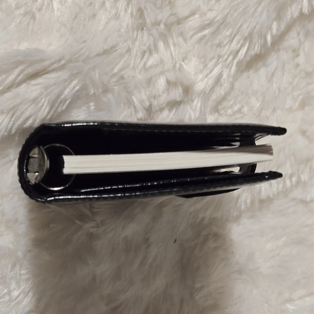 Versace Medusa Patent Leather Planner Agenda